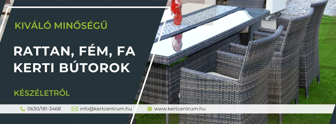 kerti bútorok