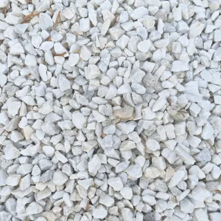 Zúzalék matt fehér márvány 8-12mm- 25kg/zsák (400114)