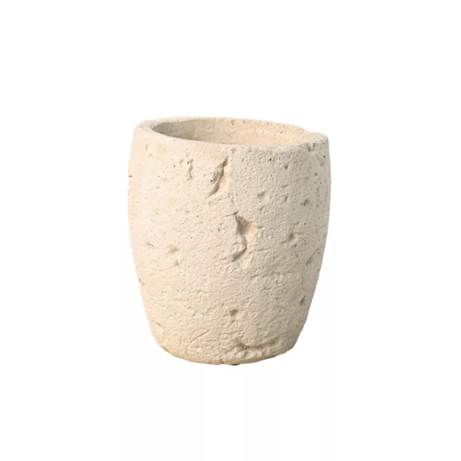 Jován Kréta Kaspó Kicsi Fehér (31cm)