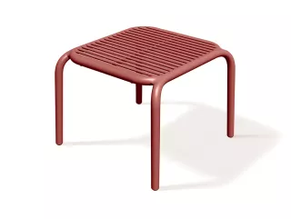 Kerti kis asztal BRENE, retro vörös