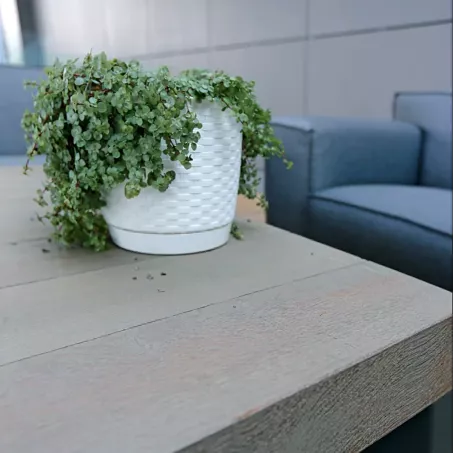 Rattan hatású kaspó / fehér 145 mm átmérőjű (DRLO145/S449)