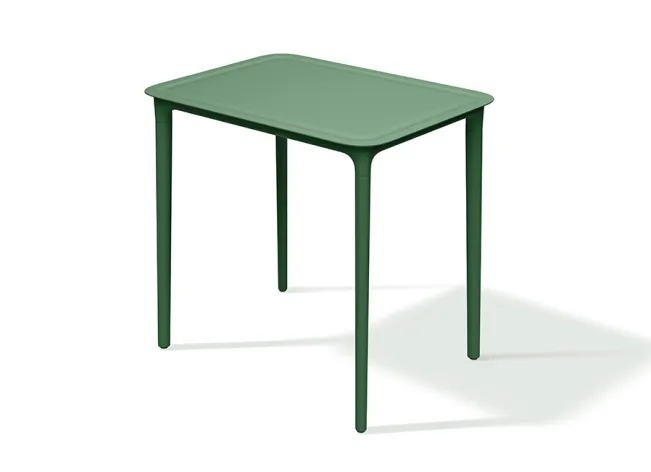 Kerti étkező asztal 57 cm RIMO, fenyő zöld