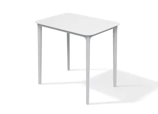 Kerti étkező asztal 57 cm RIMO, fehér