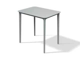 Kerti étkező asztal 57 cm RIMO, achát szürke