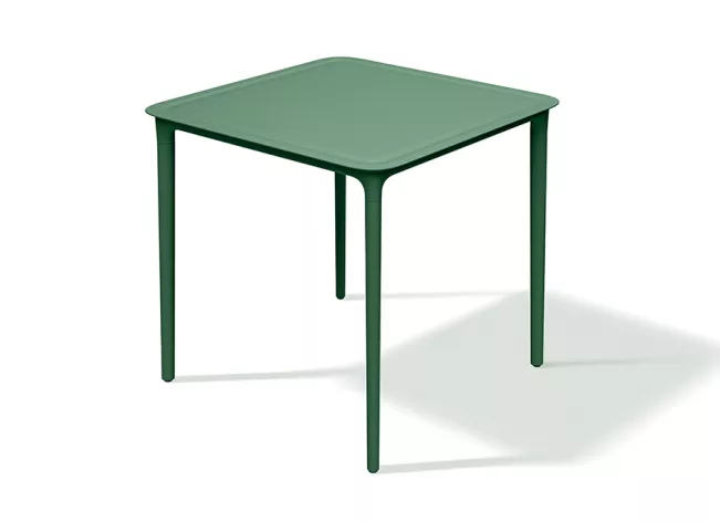 Kerti étkező asztal 78 cm RIMO, fenyő zöld