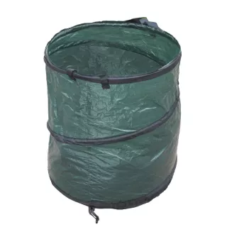 Lombgyűjtő zsák zöld, spirál 175 l
