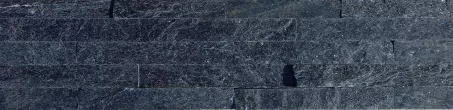 Természetes kőpanel fényes fekete 15x60 cm (IV1560-BL)