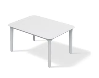 Kerti kávé asztal 57 cm RIMO, fehér