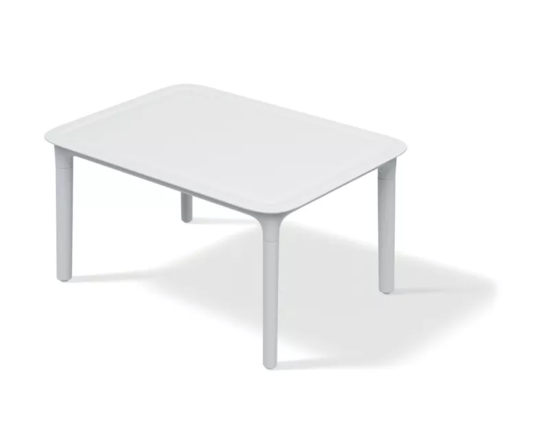 Kerti kávé asztal 57 cm RIMO, fehér