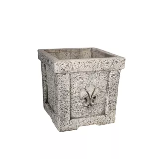 Jován Firenze Kocka Váza Szürke (35cm)JOV030/Szürke