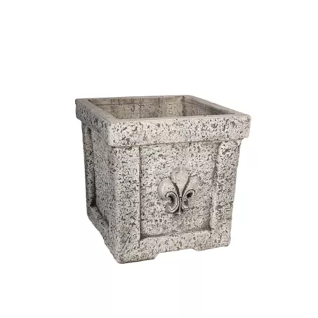 Jován Firenze Kocka Váza Szürke (35cm)JOV030/Szürke