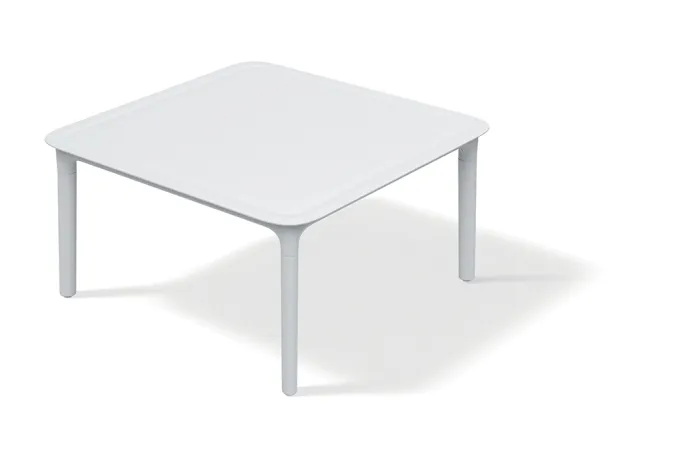 Kerti kávé asztal 78 cm RIMO, fehér