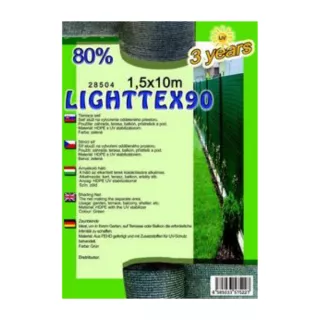 Árnyékolóháló- Lighttex90 1,5x10m
