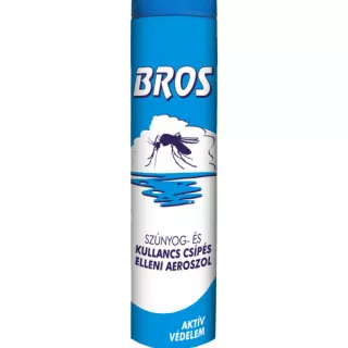 Bros szúnyog és kullancs riasztó aerosol, 90 ml (B003)
