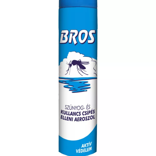 Bros szúnyog és kullancs riasztó aerosol, 90 ml (B003)