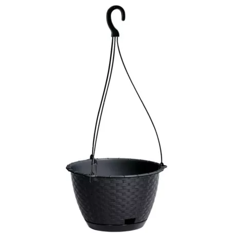 Függő rattan kaspó 21 cm, többféle színben (DRLW215)