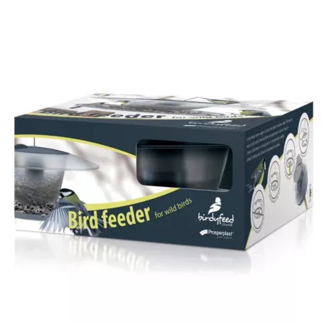 Madáretető BIRDFEED kerek, antracit