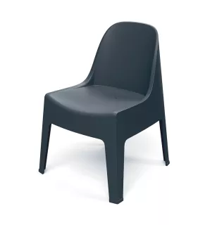 Kerti szék MILANE, bazalt fekete