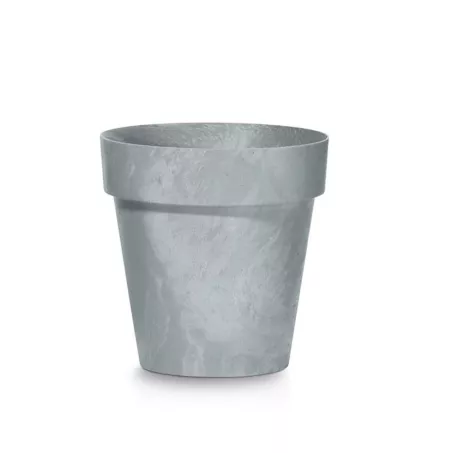 Conrete beton hatású műanyag virágcserép, szürke