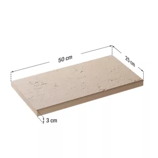 Róma Classic kerítésfedlap, 50x25x3 cm (600604)