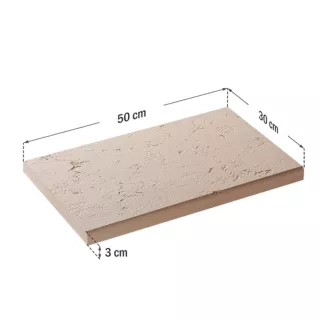 Róma Classic kerítésfedlap, 50x30x3 cm (600552)