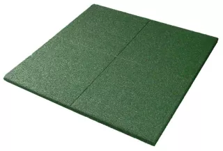 Eséscsillapító gumilap, 4 cm, zöld