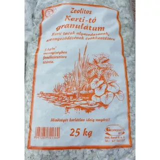 Zeolitos kerti tó granulátum 25 kg 8-20 mm