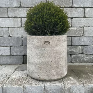 Jován Trend kerek váza 50 cm, szürke (JOV149)
