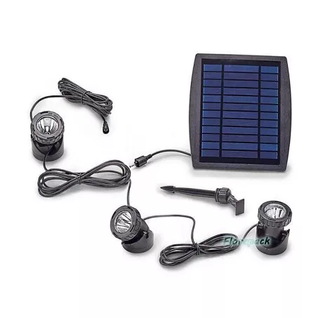 Pontec PondoSolar LED Set 3 - Napelemes LED világítás(77939)