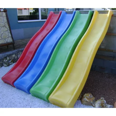 Csúszda 2,4 m HDPE, türkiz (500026/türkiz)