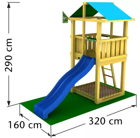 Jungle Gym Hut játszótér