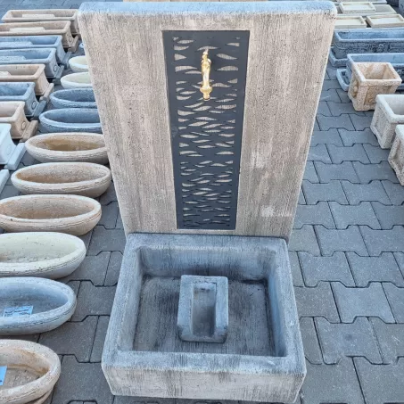 Dekorlemezek Bali és Zen kúthoz Hullám Mintázatú