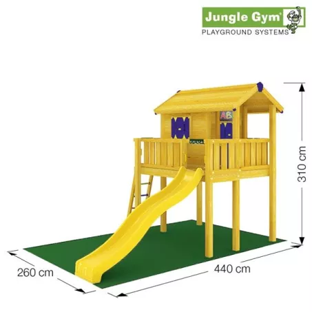 Jungle Gym Playhouse platform XL